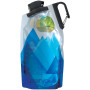 Wasser Faltflasche Platypus DuoLock SoftBottle 0,75l blau Blue Peaks