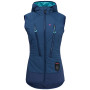 Damenweste Silvini Polara blau navy-turquoise