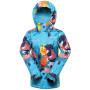 Kinder Skijacke Alpine Pro Zawero hellblau white