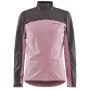 Damen Fahrradjacke Craft W Core Endur Hydro grau/rosa růžová s šedou