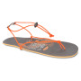 Sandalen Lizard Roll Up grau/orange Gray/Orange