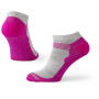Socken Zulu Merino Summer W grau/rosa