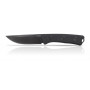 Messer Acta non verba P200 DLC/Plain Edge - Kydex schwarz Black