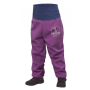 Babyhose mit Fleece Unuo Softshell lila