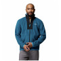 Herren-Sweatshirt Columbia Sequoia Grove™ Ii Fz Fleece blau Phoenix Blue, Black