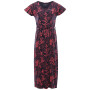 Kleid Alpine Pro Fanera rot/blau mood indigo