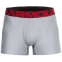Herren-Boxershorts Under Armour Tech 3in 2 Pack grau Mod Gray Light Heather / / Jet Gray Light Heather