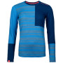 Damen-Funktionsshirt Ortovox W's 185 Rock'N'Wool Long Sleeve blau Skyblue