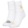 Damensocken Puma Women Slouch Sock 2P weiß white