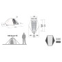 Wanderzelt Robens Seeker 2 LW
