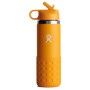 Kindertrinkflasche Hydro Flask Kids Wide Mouth 20 oz Straw Lid/Boot orange STARFISH