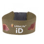 Sicherheitsgurt LittleLife Safety iD Strap khaki Dinosaur