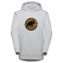 Herren-Sweatshirt Mammut Mammut ML Hoody Men Circle weiß highway/mélange