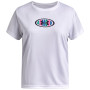 Kinder-Funktionsshirt Under Armour Tech Armour Graphic SS White