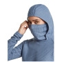Damen-Sweatshirt Icebreaker Wom Mer 400 RealFleece Grid Pulover Hood