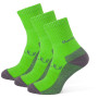 Socken Zulu Bambus Trek M 3-pack grün green
