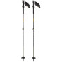 Skialp-Stöcke Salomon Mtn Carbon S3 Ltd schwarz Black / Solar Power