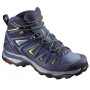 Damenschuhe Salomon X Ultra 3 Mid Gtx W blau CrownBlue/EveningBlue/SunnyLime