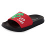 Kinderpantoffeln Alpine Pro Obero rot/schwarz