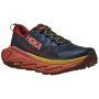 Wanderschuhe Hoka Skyline-Float X blau/rot Outer Space / Hot Sauce