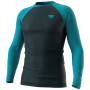 Herren-Funktionsshirt Dynafit Tour Light Merino M L/S Tee schwarz/blau storm blue/3010