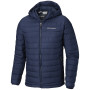 Herrenjacke Columbia Powder Lite Hooded Jacket blau CollegiateNavy