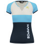 Damen-T-Shirt Karpos Moved Evo W Jersey blau Blue Atoll/White/Sky Captain