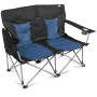 Campingsessel Kampa Lofa Double schwarz/blau Midnight