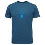 Herren T-Shirt Black Diamond M SS BD IDEA TEE blau midnight