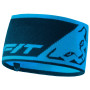 Stirnband Dynafit Leopard Logo Headband dunkelblau Frost/