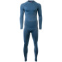 Herren-Thermounterwäsche Hi-Tec Zareen set blau DarkDenim/CopelBlue