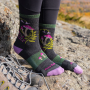 Damensocken Darn Tough Mellow Mushrooms Micro Crew Lightweight With Cushion