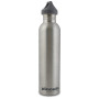 Flasche Pinguin Bottle L 1L silber Steel