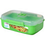 Essensbox Sistema Rectangle 1.25l grün