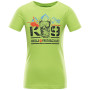 Kinder-T-Shirt Alpine Pro Monco grün lime green