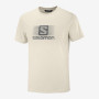 Herren-T-Shirt Salomon Blend Logo Ss Tee M weiß
