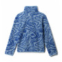Kinder-Sweatshirt Columbia Helvetia™ II Printed Half Snap Fleece Mountain Blue T