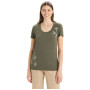 Damen-T-Shirt Icebreaker Women Tech Lite II SS Scoop Tee Swarming Shapes