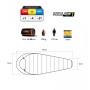 Schlafsack Trimm Walker Jr.