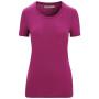 Damen-Funktionsshirt Icebreaker Women Tech Lite II SS Tee lila Go Berry