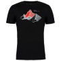 Herren-T-Shirt Direct Alpine Furry schwarz/rot black (mountain belt)
