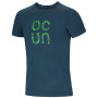 Herren-T-Shirt Ocún Bamboo T Gear dunkelblau SlateBlue