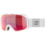 Skibrille Uvex Xcitd CV weiß white matt SL/rose-green