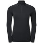 Damen-Funktionsshirt Montane Dart Xt Zip Neck schwarz Black
