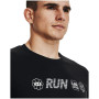 Herren-T-Shirt Under Armour Run Anywhere SS