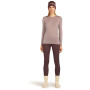 Damen-Funktionsshirt Icebreaker Women Merino 200 Oasis LS Crewe Rainer Ridge