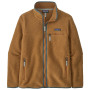 Damen-Sweatshirt Patagonia Retro Pile Jacket braun Nest Brown w/Nouveau Green