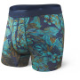 Boxershorts Saxx Platinum Boxer Brief Fly blau NavySong