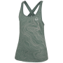 Damenunterhemd Wild Country Flow Woman Tank grün marsh