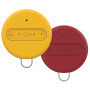 Lokalisator FIXED Sense Smart Tracker - Duo Pack gelb/rot